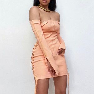 BBXBRAND PEACH DRESS